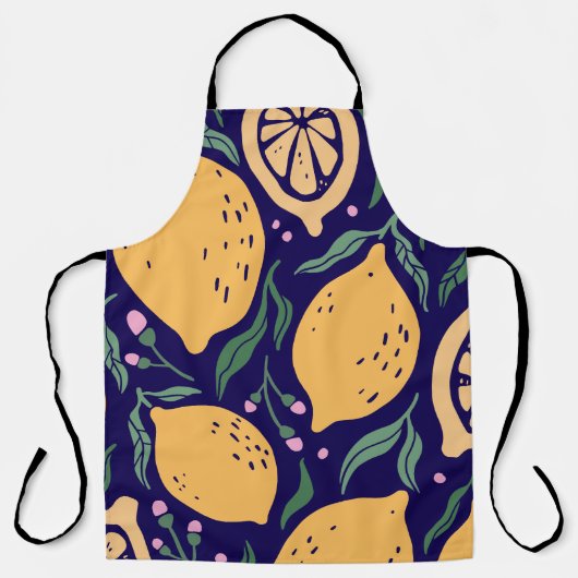 Dromerige citroenen schort (Voorkant)
