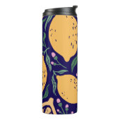 Dromerige citroenen thermosbeker (Gedraaid links)