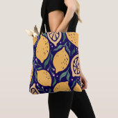 Dromerige citroenen tote bag (Dichtbij)