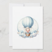 Dromerige Cloud 9 Baby Shower Kaart (Achterkant)
