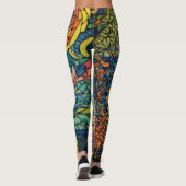 Dromerige Collared Elegance Leggings (Achterkant)