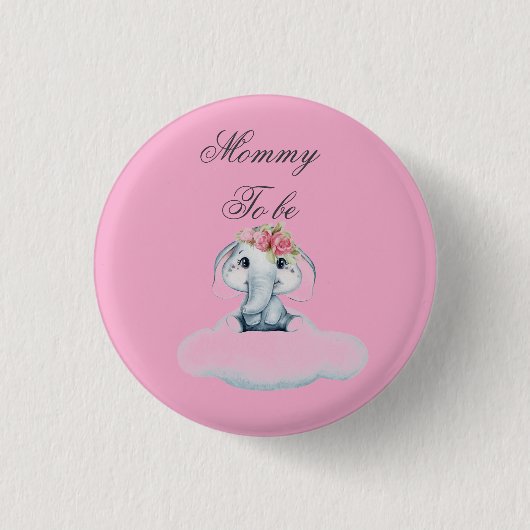 Dromerige dagen met Rosie de olifant. Button (Voorkant)