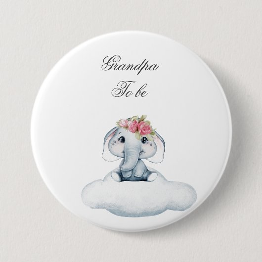 Dromerige dagen met Rosie de olifant. Button (Voorkant)