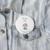 Dromerige dagen met Rosie de olifant. Button (In situ)