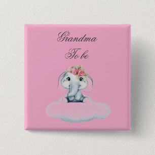 Dromerige dagen met Rosie de olifant. Button