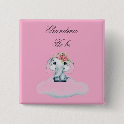Dromerige dagen met Rosie de olifant. Button (Voorkant)