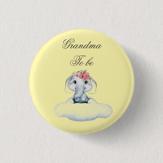 Dromerige dagen met Rosie de olifant. Button (Voorkant)
