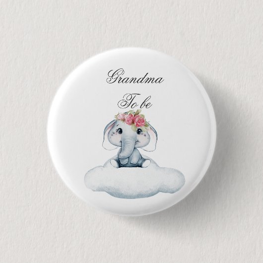 Dromerige dagen met Rosie de olifant. Button (Voorkant)