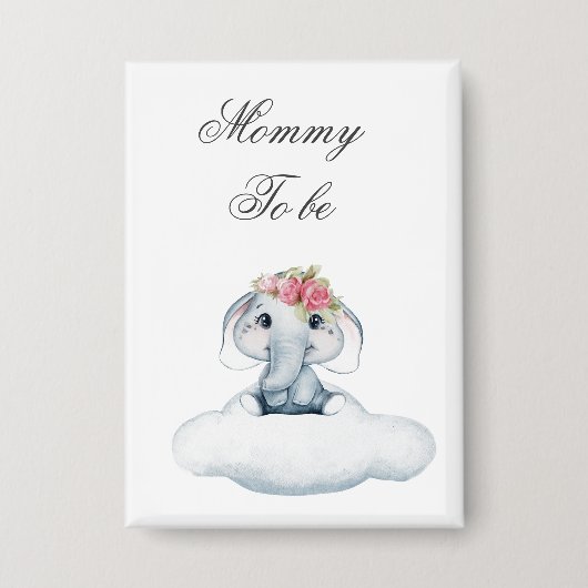 Dromerige dagen met Rosie de olifant. Button (Voorkant)