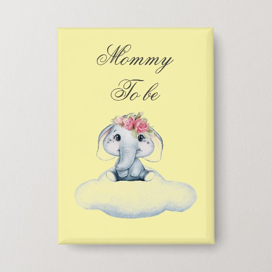 Dromerige dagen met Rosie de olifant. Button (Voorkant)
