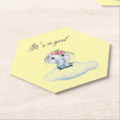 Dromerige dagen met Rosie de olifant. Kartonnen Onderzetters (Schuin)