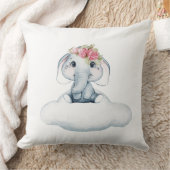 Dromerige dagen met Rosie de olifant. Kussen (Deken)