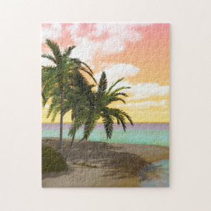 Dromerige Desert Island puzzel Legpuzzel