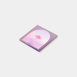 Dromerige deuropening post het notities post-it® notes