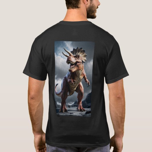 Dromerige dinosaurus T-shirts (Achterkant)
