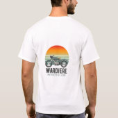 Dromerige Dragon Waterverf T-Shirt Design (Achterkant)