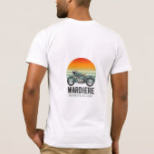 Dromerige Dragon Waterverf T-Shirt Design (Achterkant)