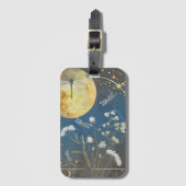 Dromerige Dragonfly Acryl Bagagelabel (Voorkant (verticaal))