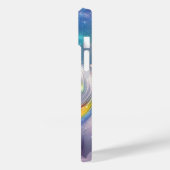 Dromerige Eenhoorn Glitter Pastel Galaxy Kosmische Case-Mate iPhone Case (Achterkant / Links)