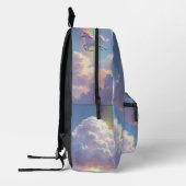 Dromerige eenhoorn gloed - Magisch Kinder ontwerp Bedrukte Rugzak (Links)