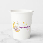 🌙 Dromerige Eenhoorn Papieren Beker ✨🎈 (Achterkant)