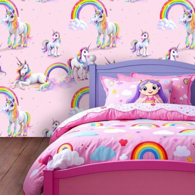 Dromerige eenhoornhemel behang (Creator heeft geüpload)