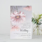 Dromerige elegante blush roze madeliefjes (Staand voorkant)