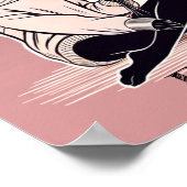 Dromerige elegantie: de stille reflectie van een v poster (Hoek)