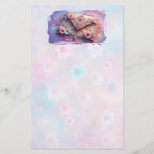 Dromerige Envelope Briefpapier (Voorkant)