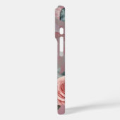Dromerige etherische stof Roze Bloemen Art Bruidsm Case-Mate iPhone Case (Achterkant / Links)