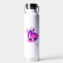 Dromerige Fantasy Prinses Illustratie Waterfles