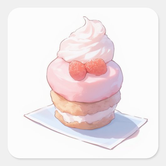 Dromerige Fantasy Sticker (Voorkant)