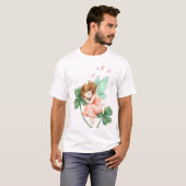 Dromerige Fee Met Klaver Magie Dansend T-shirt (Voorkant volledig)