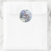 Dromerige Feeënstickers van Molly Harrison Ronde Sticker (Tas)