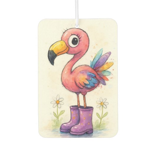 DROMERIGE FLAMINGO LUCHTVERFRISSER (Voorkant)