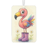 DROMERIGE FLAMINGO LUCHTVERFRISSER (Achterkant)