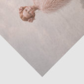 Dromerige Flamingo Prinses Kunstprint | Surrealist Tissuepapier (Detail)