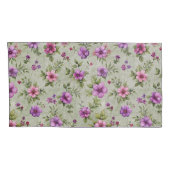 Dromerige Floral Kussensloop Set – Gezellig & Eleg (Achterkant-Rechts)