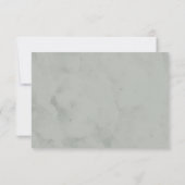 Dromerige Foliage Rsvp met Menuopties Kaartje (Achterkant)