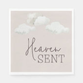 Dromerige genderneutrale hemel stuurde genderonthu servet (Voorkant)