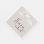 Dromerige genderneutrale hemel stuurde genderonthu servet (Hoek)