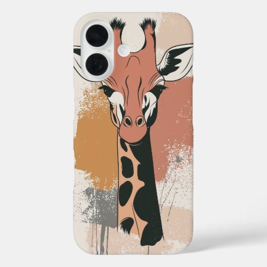 Dromerige Giraffe Case-Mate iPhone Case (Achterkant)