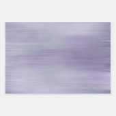 Dromerige Glam Paarse Lavendel Glitter Verjaardag Inpakpapier Vel (Voorkant)