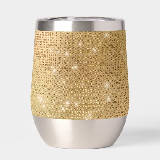 Dromerige Glitzy Gold Sparkle (Achterkant)