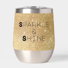 Dromerige Glitzy Gold Sparkle