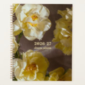 Dromerige gouden tulpen planner (Voorkant)