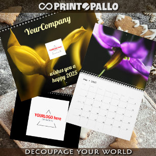 Dromerige grillige bloemen 2025 aangepaste kalende kalender