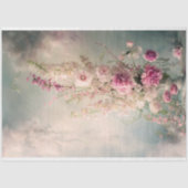 Dromerige grillige vaas en bloemig stilleven tissuepapier (Voorkant)