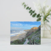 Dromerige Half Moon Bay California Coast Briefkaar Briefkaart (Staand voorkant)