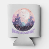 Dromerige Halloween nacht Blikjeskoeler (Achterkant)